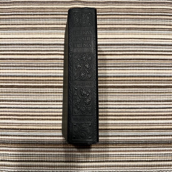 Antique Book ~ Emerson’s Complete Writings Vol. 11 & 12 - Picture 2 of 10